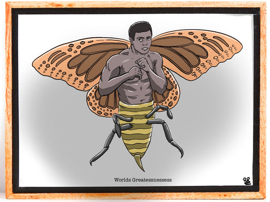 Ali insect poster