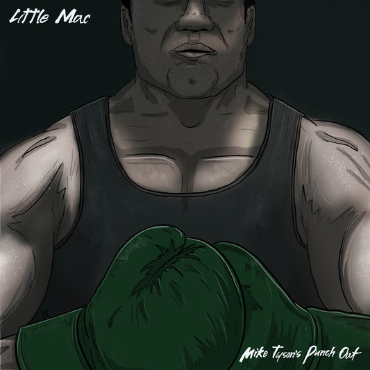 Punch out x ll cool j album cover mashup poster