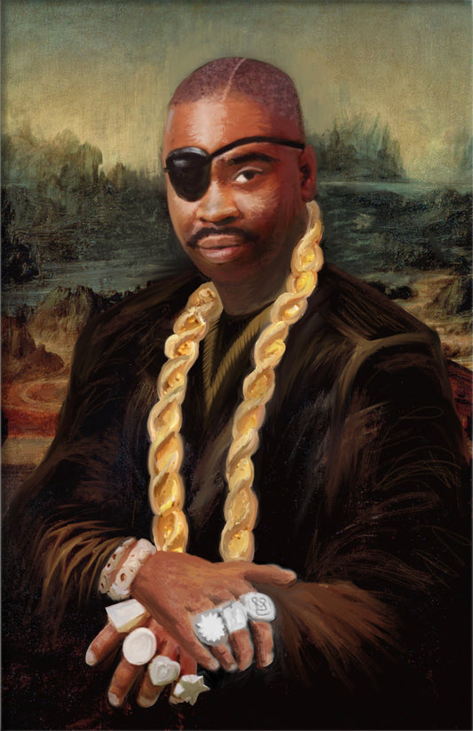 Hip hop Mona Lisa x slick rick mashup