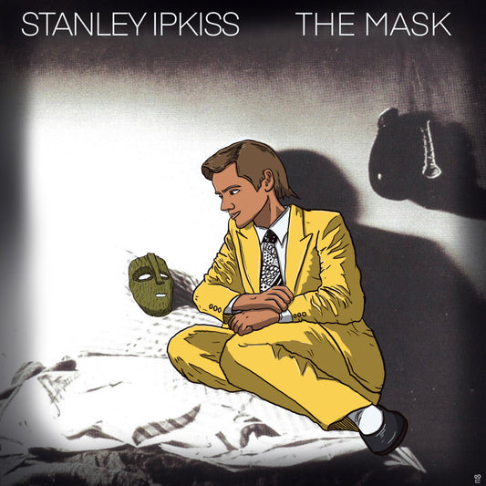 The mask x Billy Joel album cover mashup poster