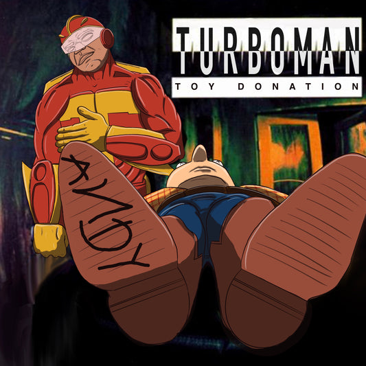 TURBOMAN x ice cube album cover mashup poster