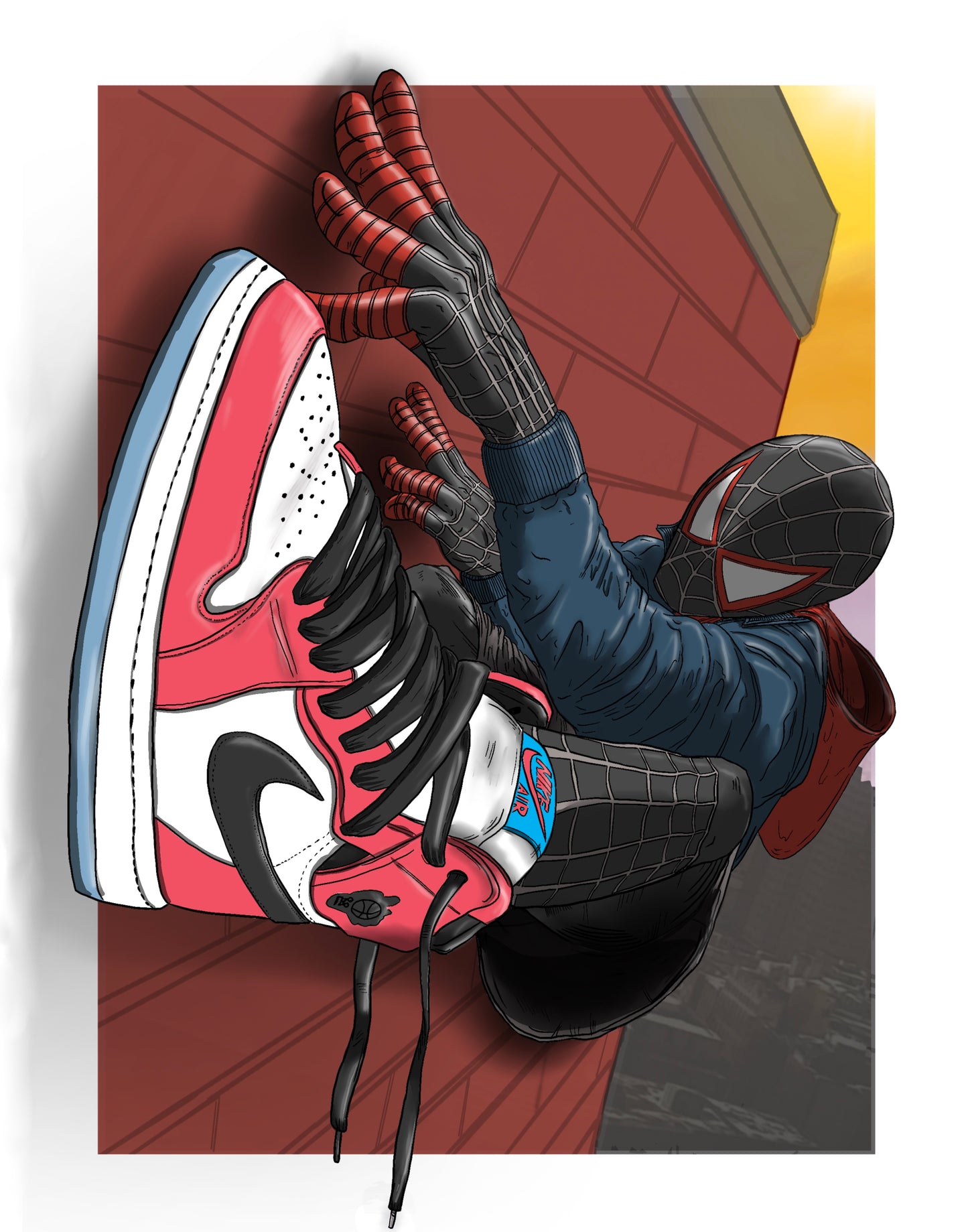 Miles morales kick game