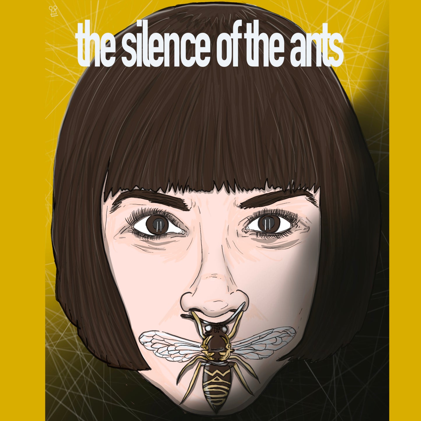 Wasp x silence of the lambs soundtrack cover mashup poster