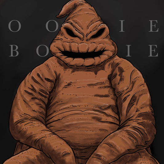 Oogie boogie x Boogie Wit Da hoodie album cover mashup poster