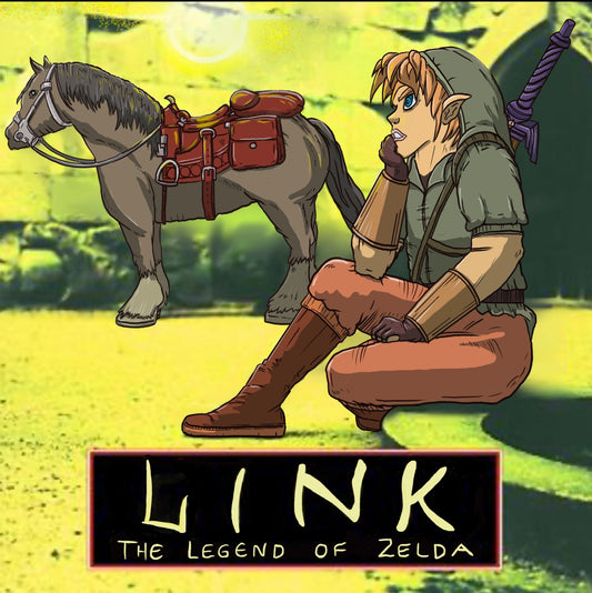 Link x sting album cover mashup