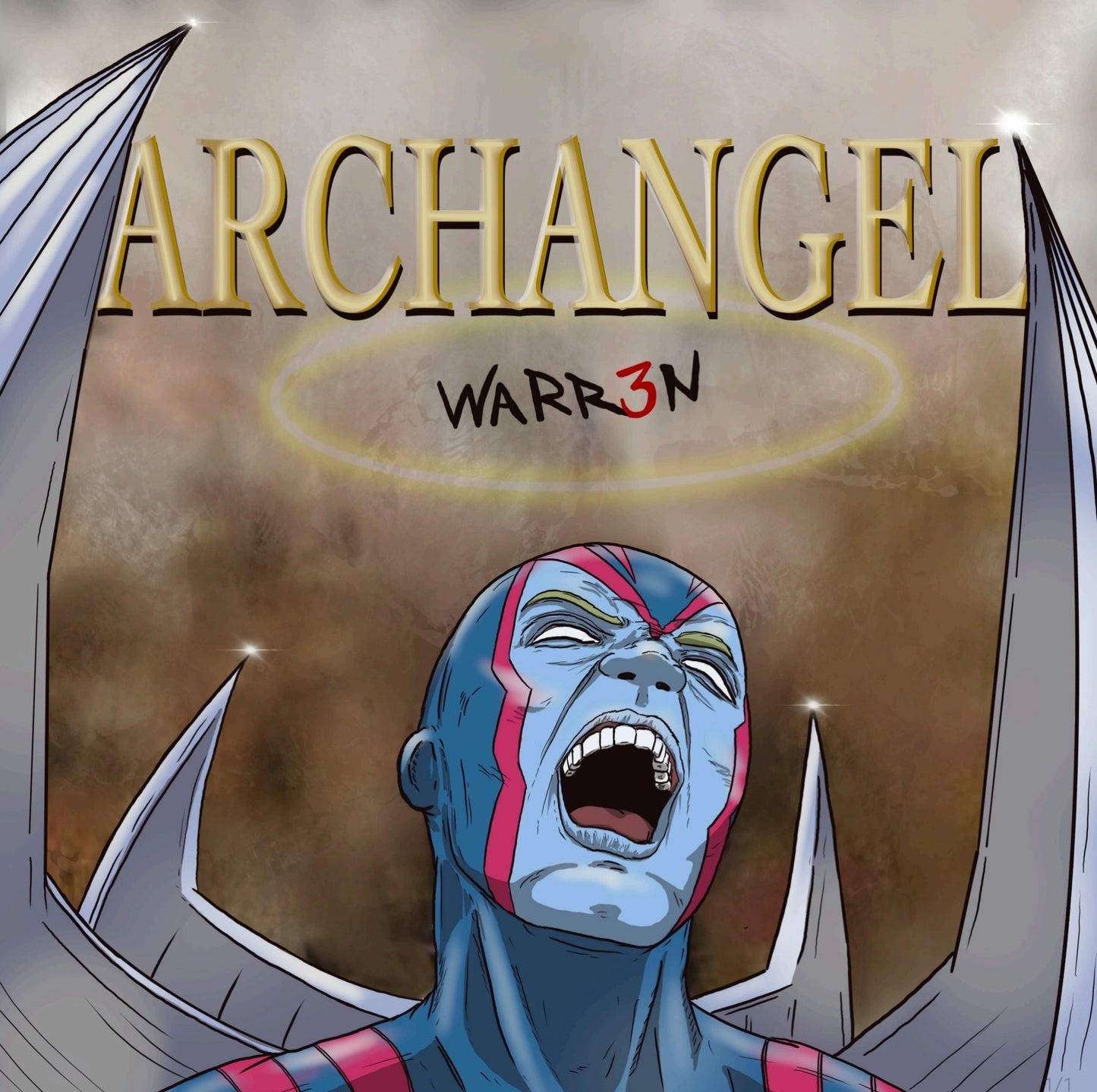 Archangel x Tech n9ne album cover mashup