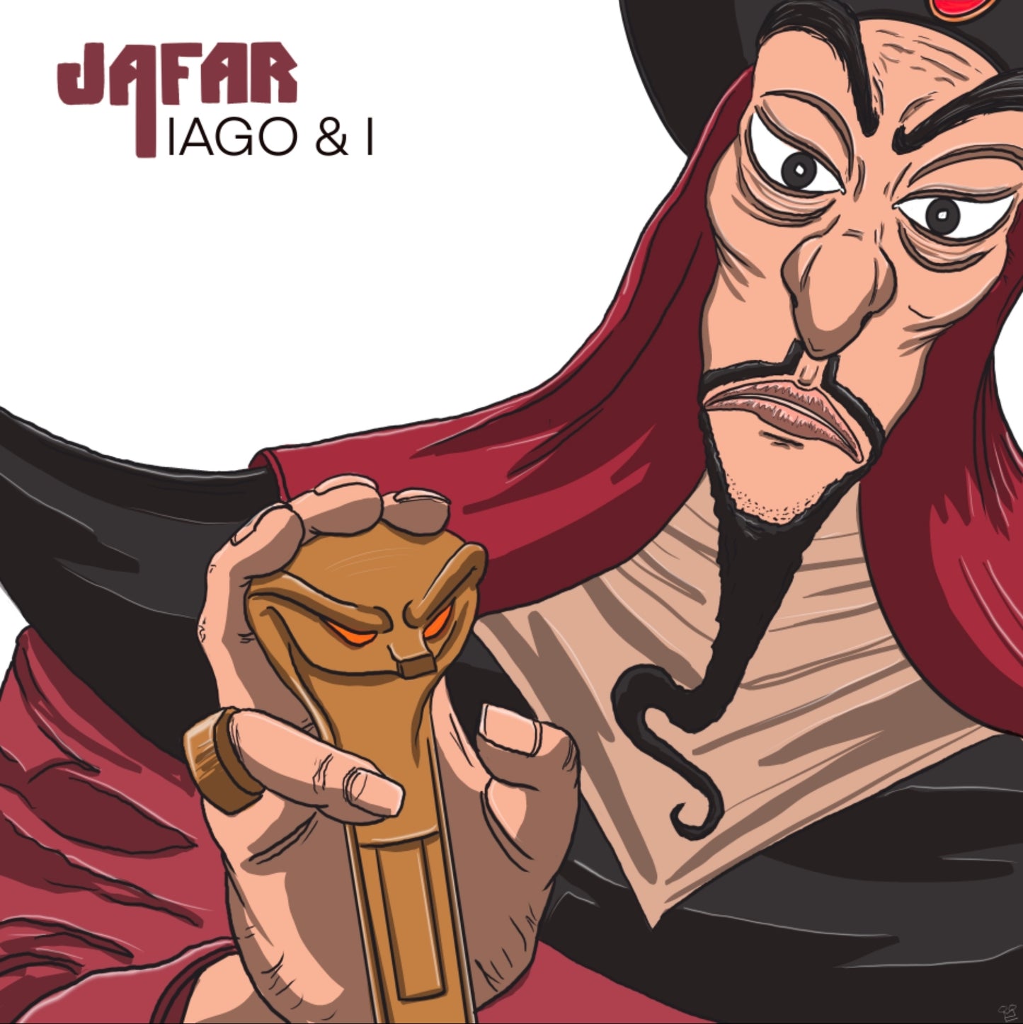 Jafar x nate dogg album coverashup poster