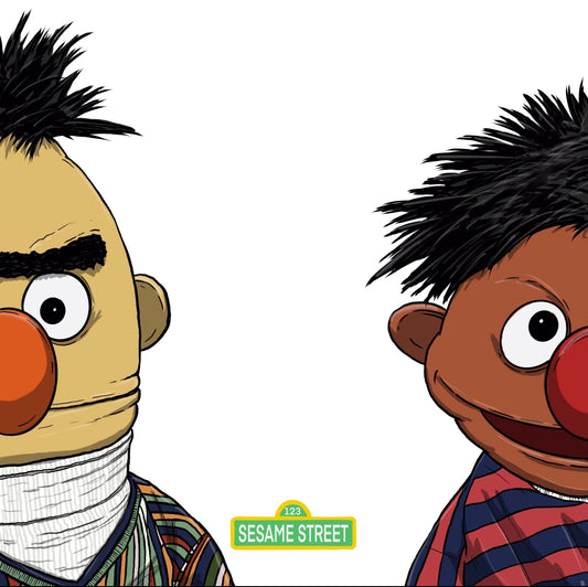 Bert and Ernienx Rae Sremmurd album cover mashup poster