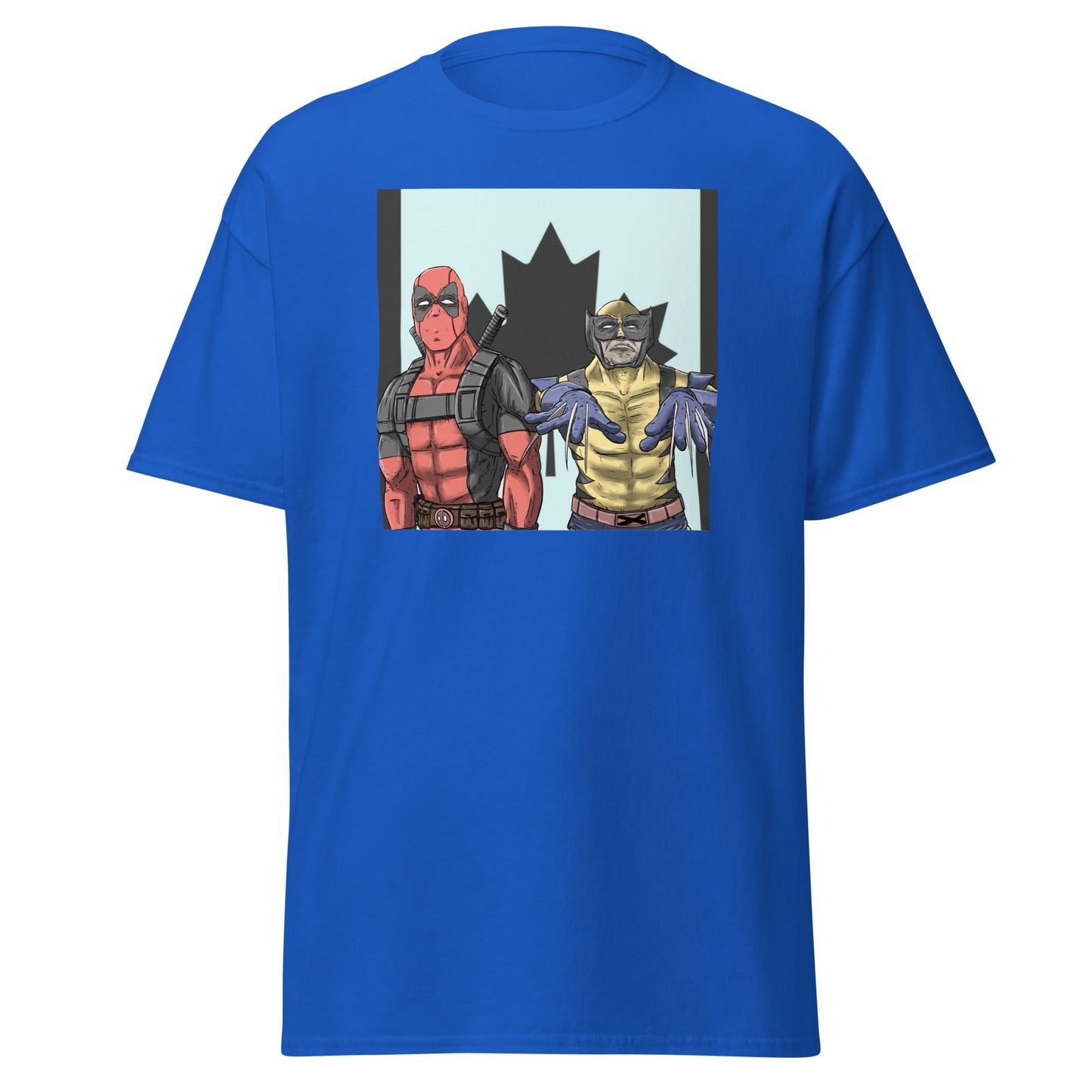 Deadpool Wolverine x OutKast album cover mashup classic tee