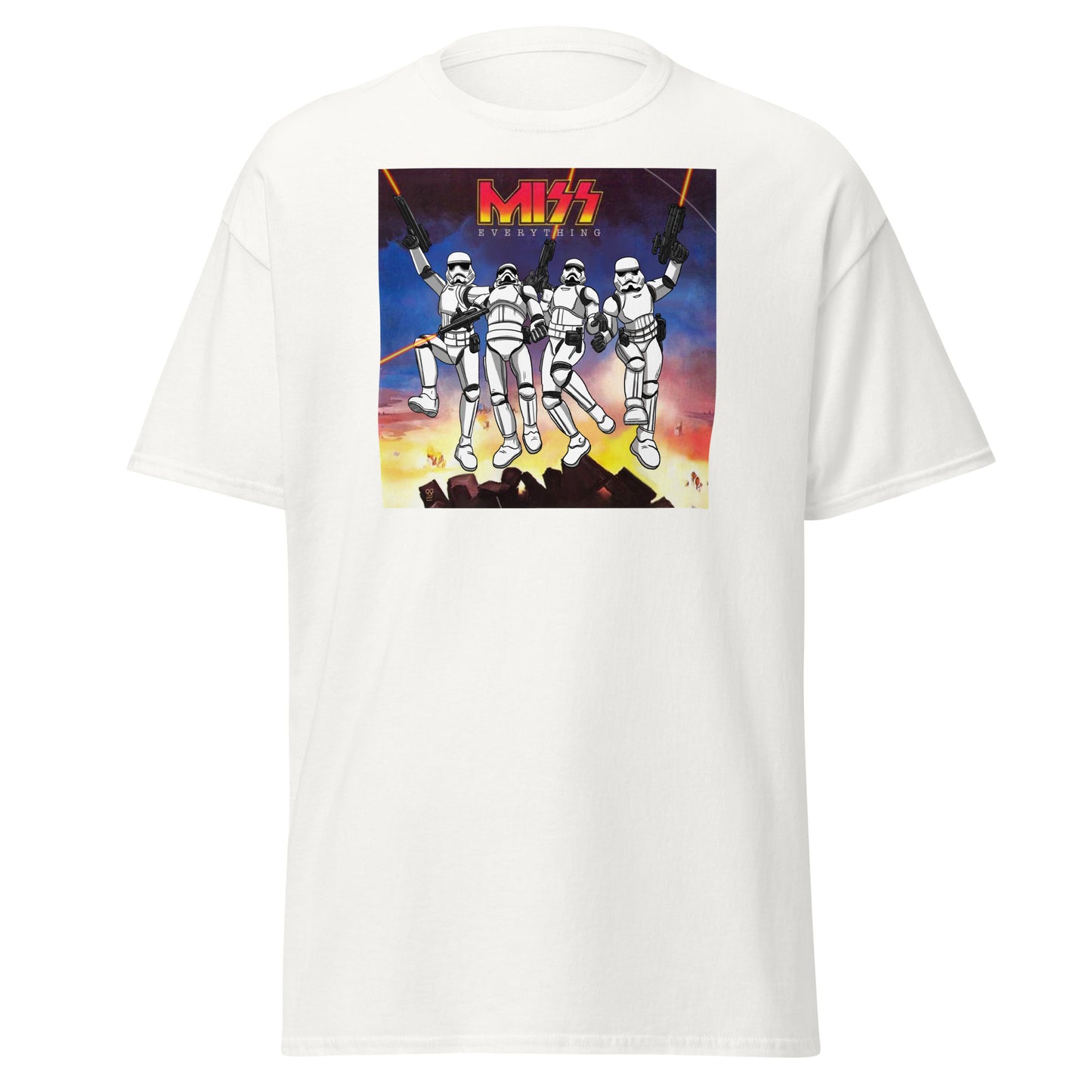 Stormtroopers Miss x KISS Album cover mashup tee