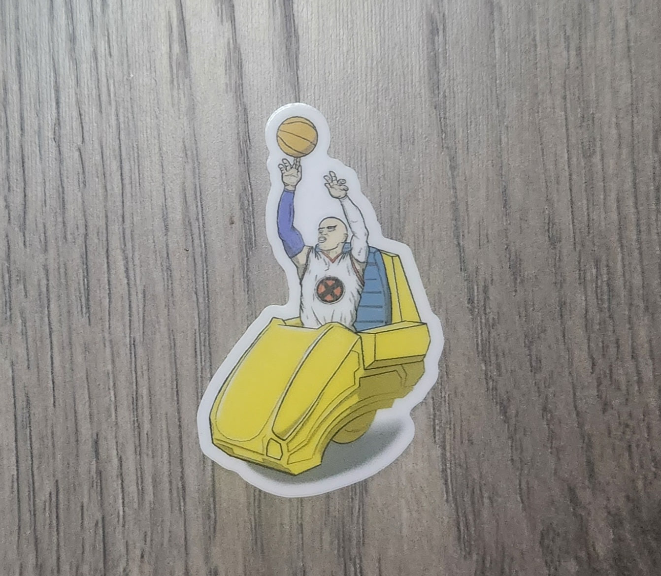 Professor x hooper sticker