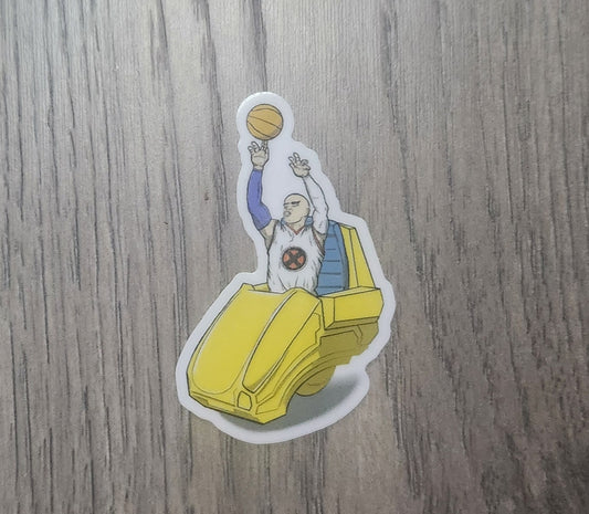 Professor x hooper sticker