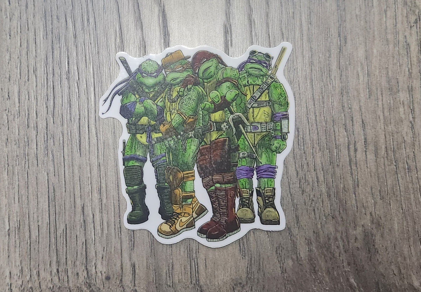 TMNT posse sticker