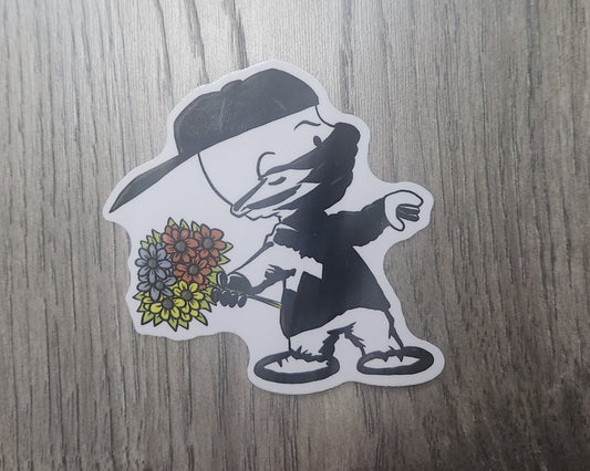 Charlie Banksy sticker