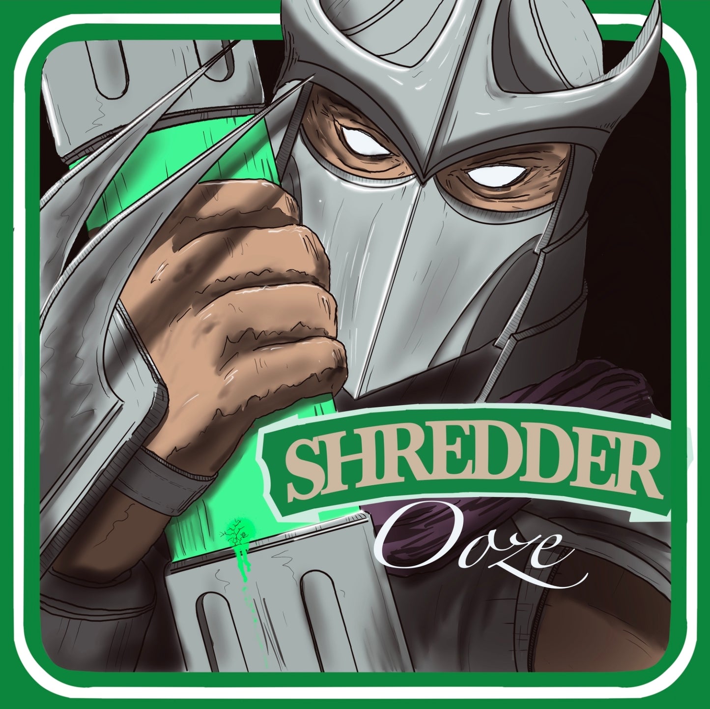 Shredder x Obie Trice album cover mashup