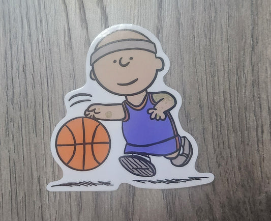 Charlie Baller sticker x basketball social house collab